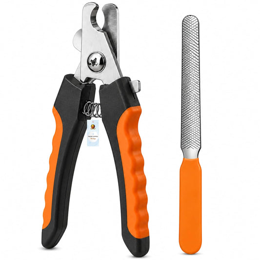 Foodie Puppies Professional Animal Nail Cutter Clipper Trimmer Filer (Nail Clipper - Large)